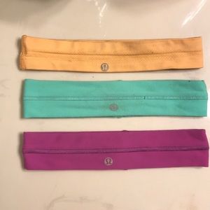 3 lululemon headbands!!
